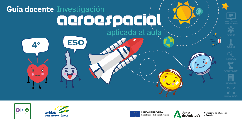 Portada REA Investigación Aeroespacial Aplicada al aula 4ºESO