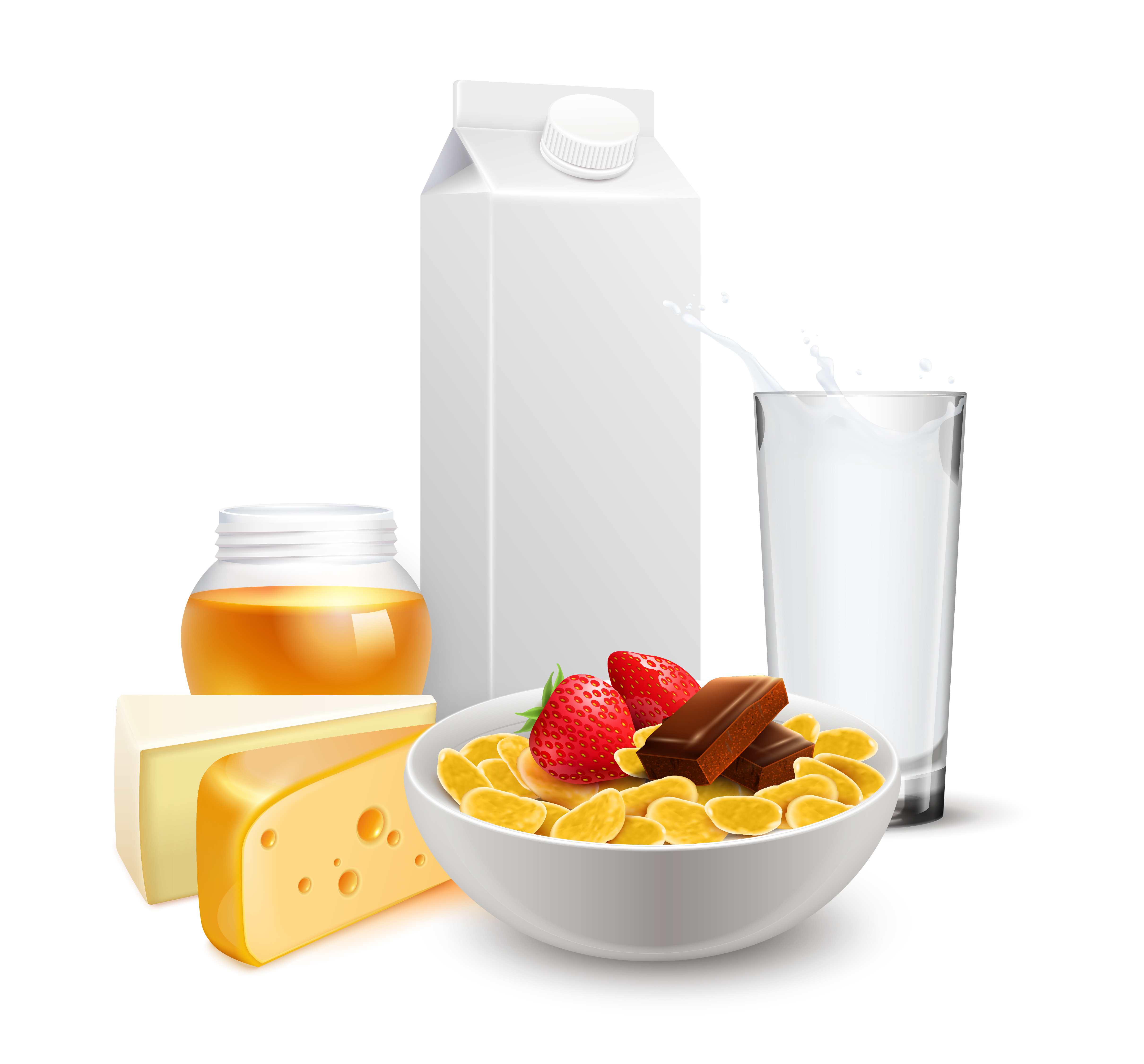 La imagen muestra un desayuno saludable.