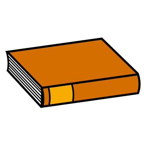 La imagen muestra un libro cerrado