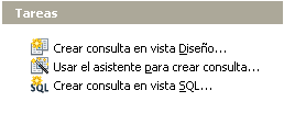 crear consulta crear consulta