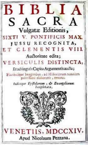 Vulgata de San Jerónimo