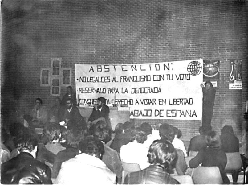 El PTE pidiendo la abstención a la LRP
