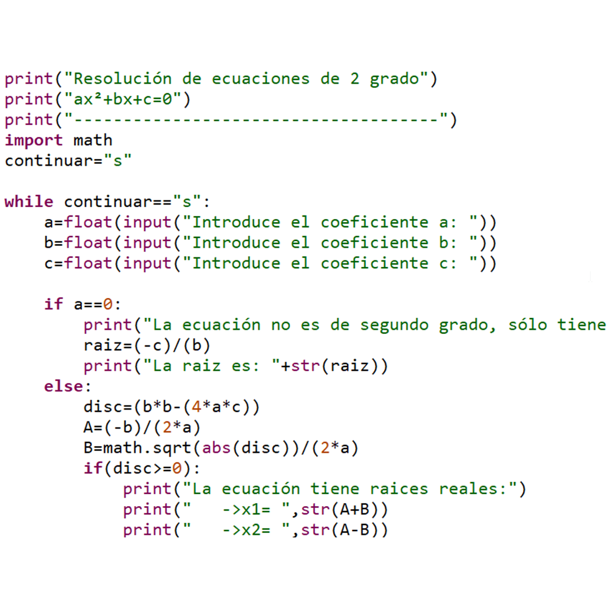 Imagen de código de programación informática