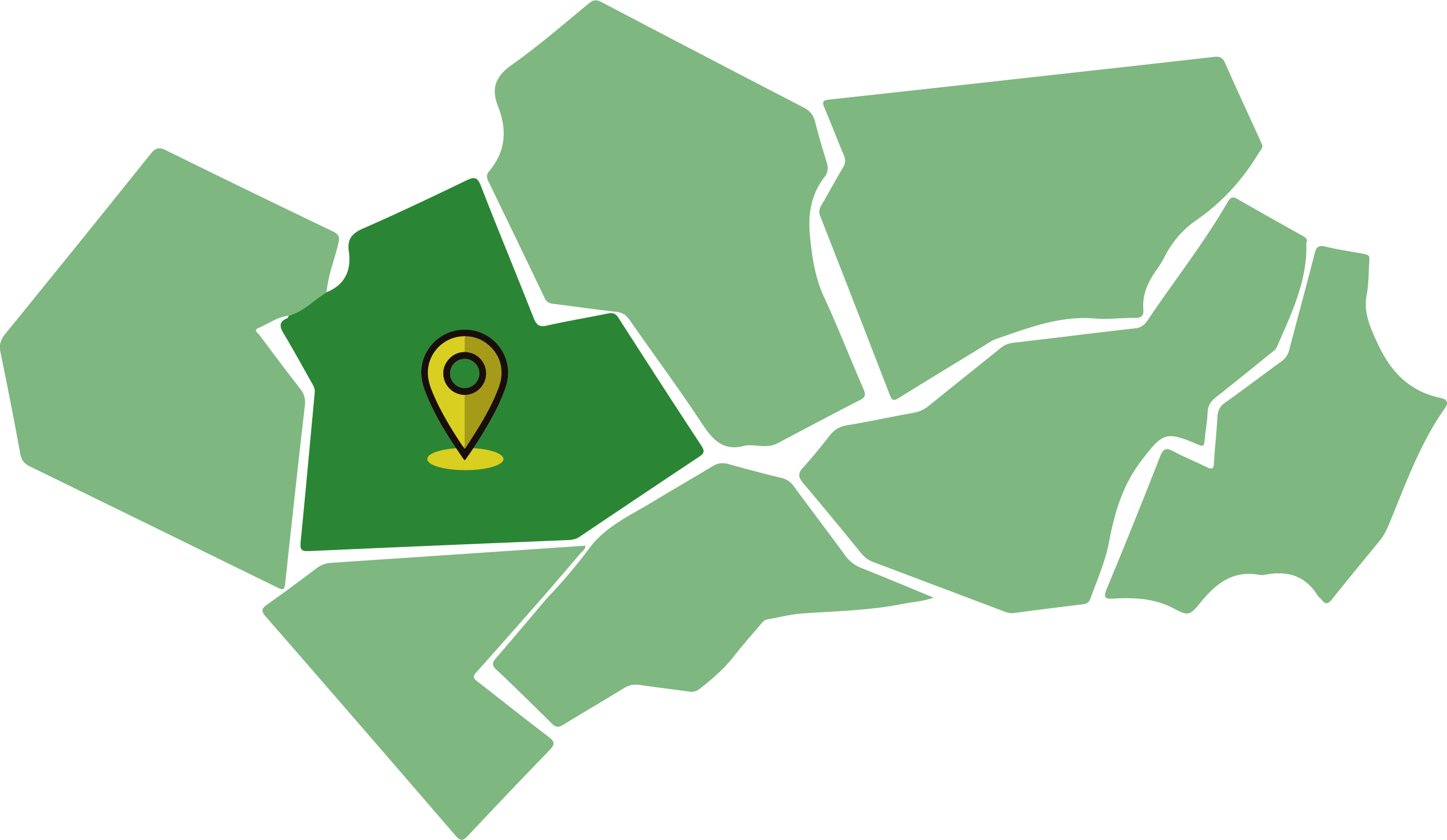 Mapa Andalucía Sevilla