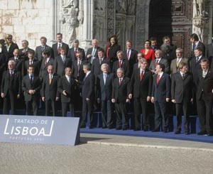 Cumbre en la que se firmó el Tratado de Lisboa