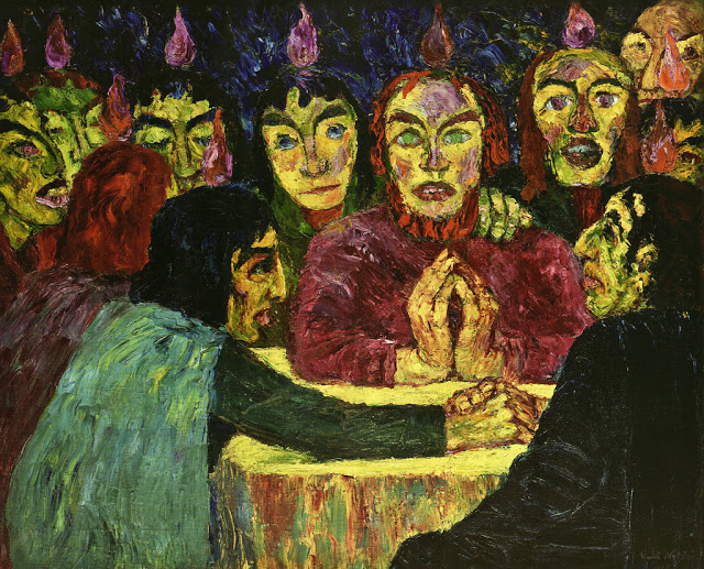 Pentecostés, de Emile Nolde
