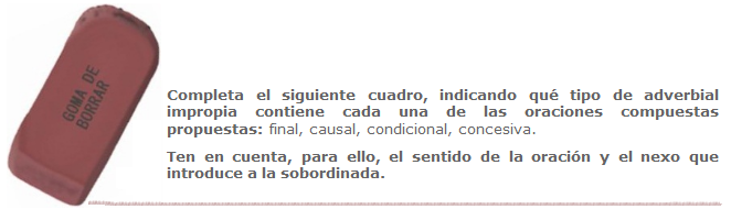 Adverbiales impropias