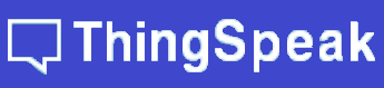 La imagen muestra el logotipo y el nombre de la plataforma IoT thingSpeak