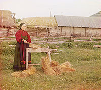 Campesina rusa de Perm.1910