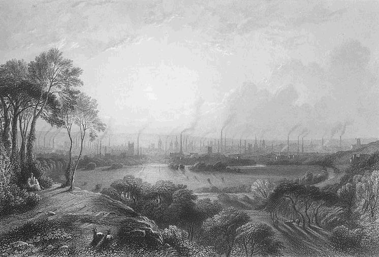 Paisaje del Manchester industrial