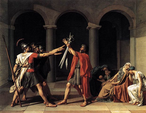 El juramento de los Horacios, de David