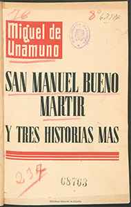 San Manuel bueno, mártir