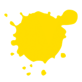 La imagen muestra una mancha de color amarillo.