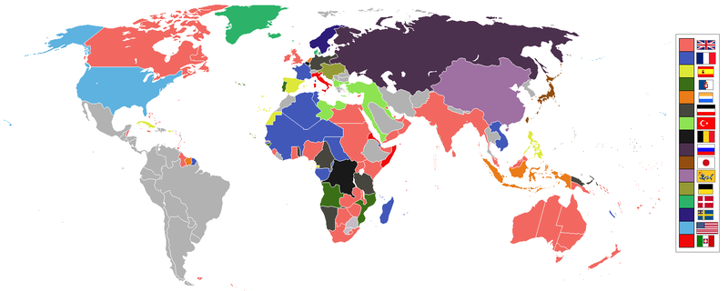 Reparto del mundo en 1898
