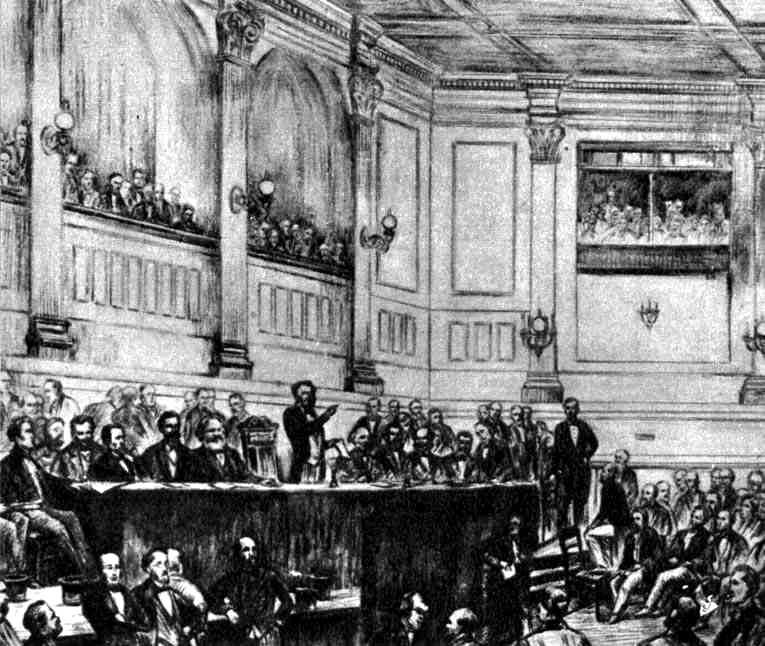 Fundación de la Primera Asociación Internacional de Trabajadores. Londres, 1864