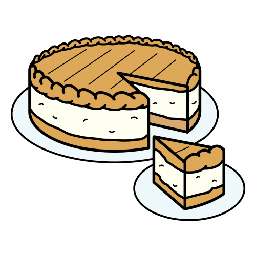 tarta de nata