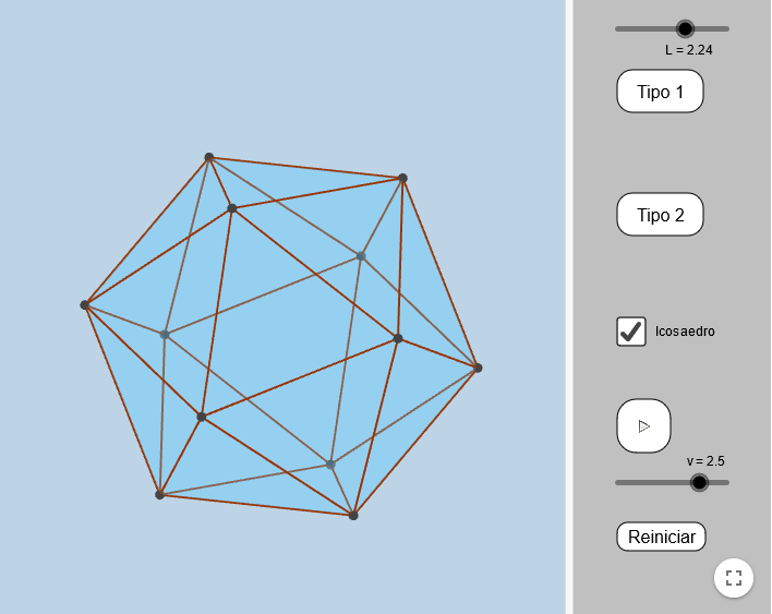 Geogebra Balón de fútbol