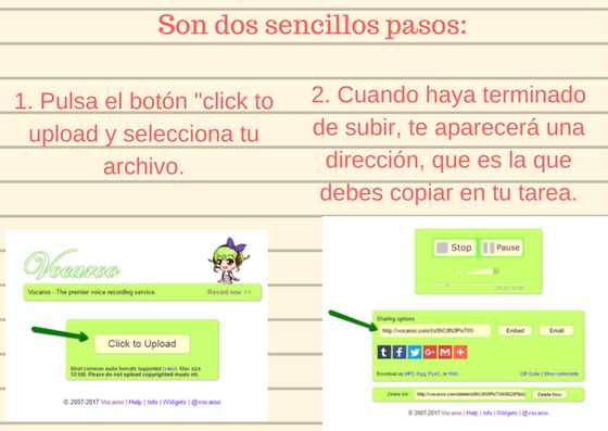 tutorial vocaroo