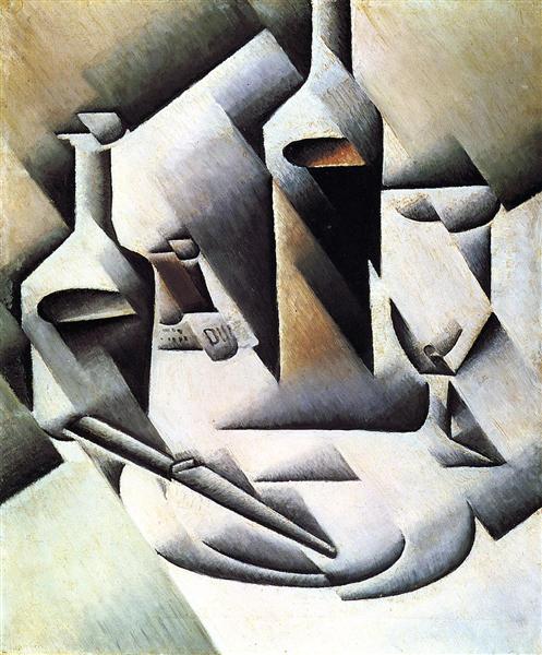 Bodegon cubista de Juan Gris