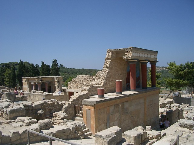 Plano palacio Cnossos
