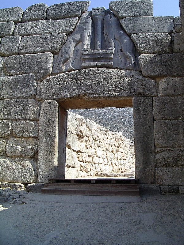 Puerta de los Leones, Micenas