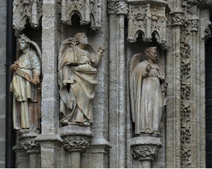 Grupo de Ángeles. Catedral gótica de Sevilla