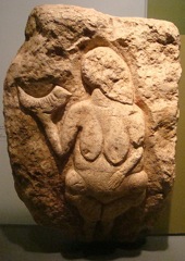 relieve de una venus prehistórica