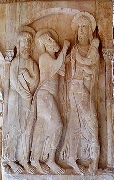 Relieve de los discípulos de Emaús