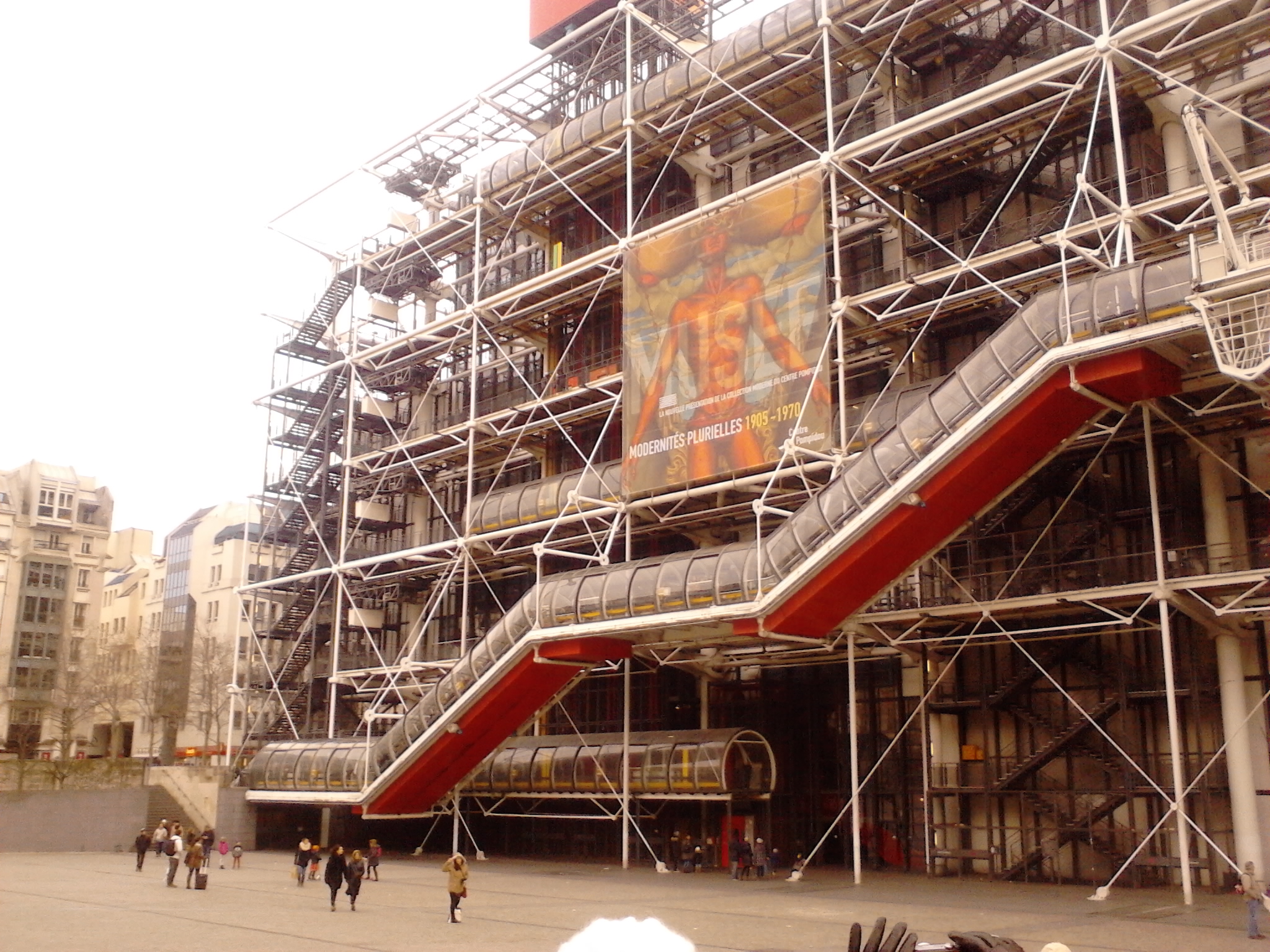 Centro Georges Pompidou. París. 1977