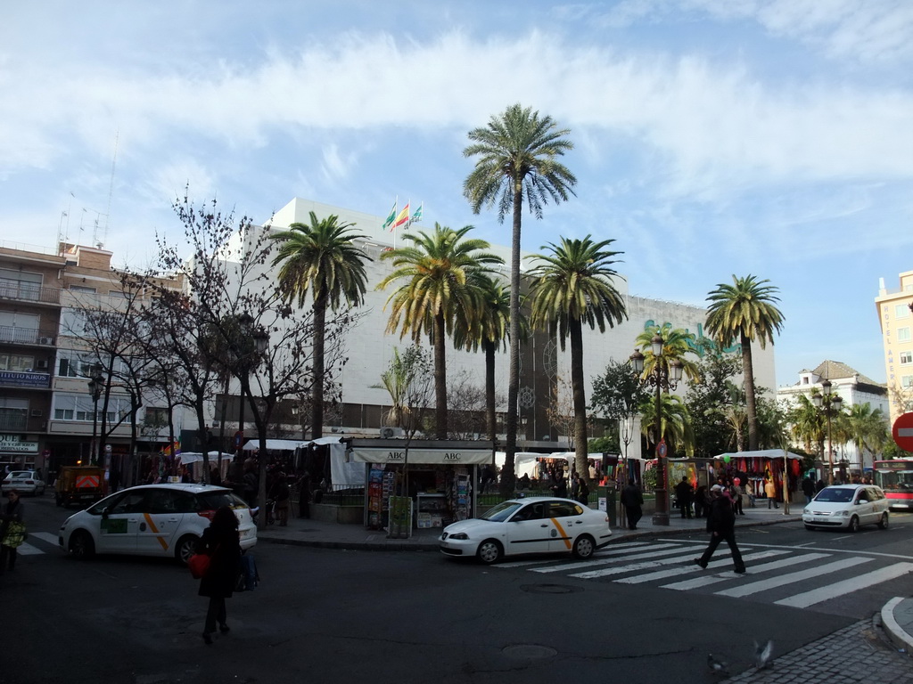 Vista actual de la Plaza del Duque. Sevilla