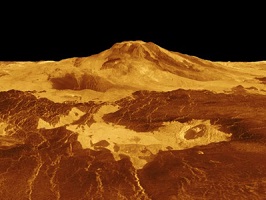 Coladas volcánicas en Venus