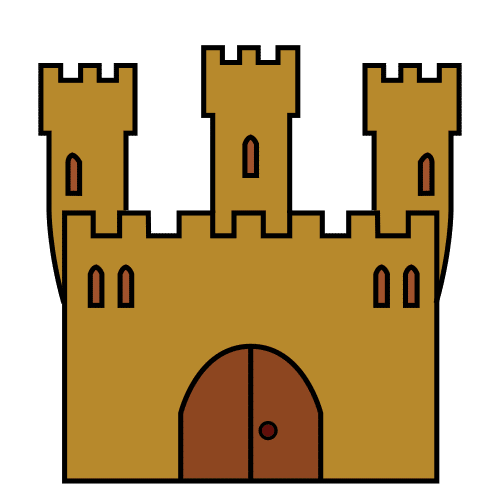 Imagen decorativa de un castillo