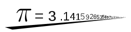 Número pi 3.14159265