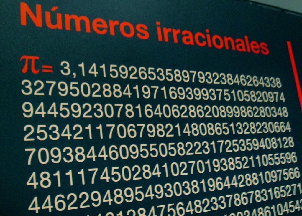 Imagen con el valor de Pi