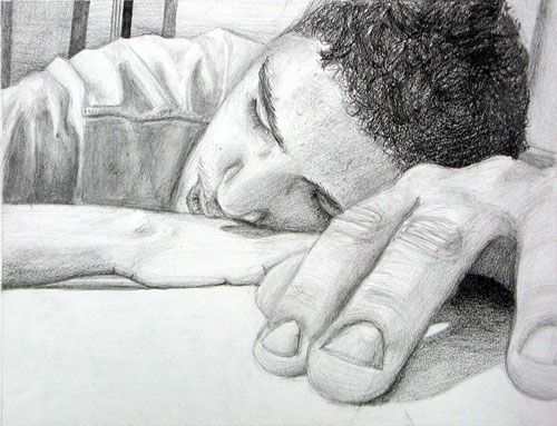 dibujo en escorzo