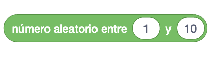 Bloque numero al azar