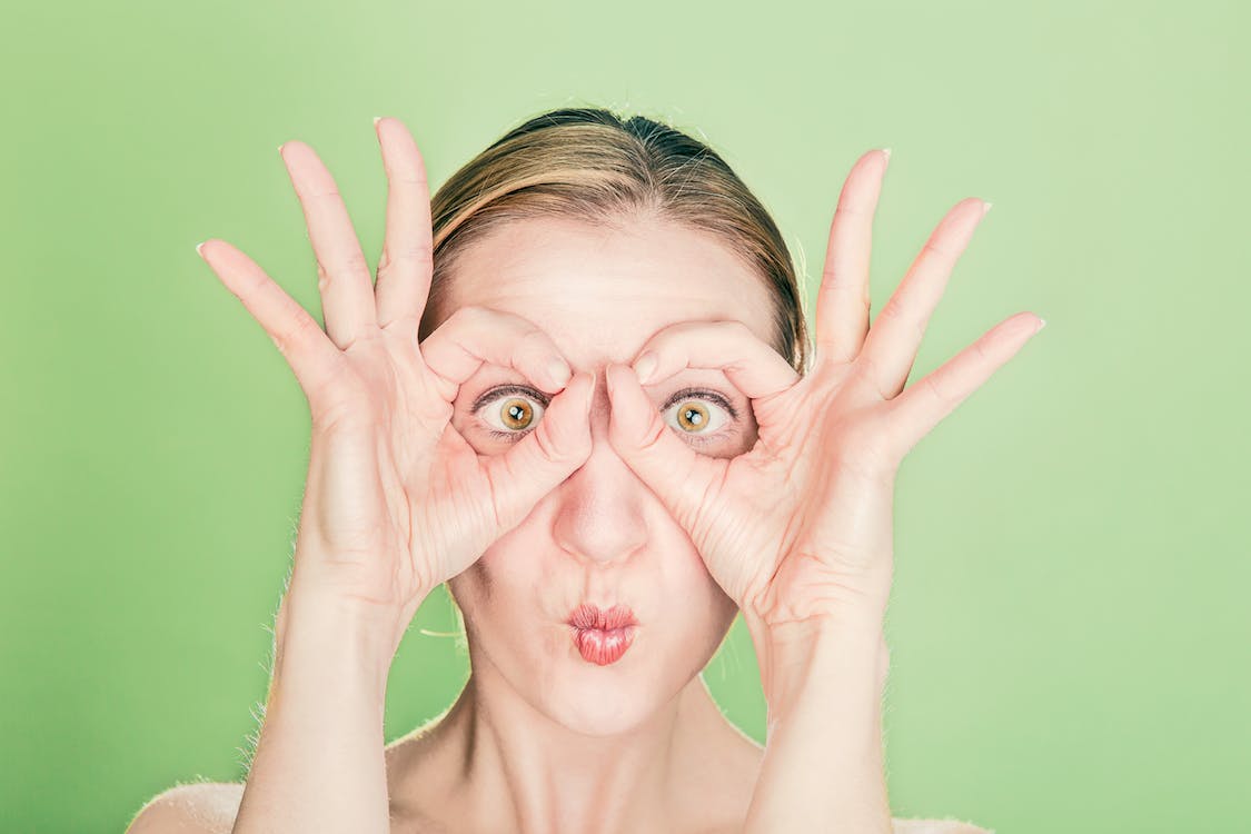 Crazy woman