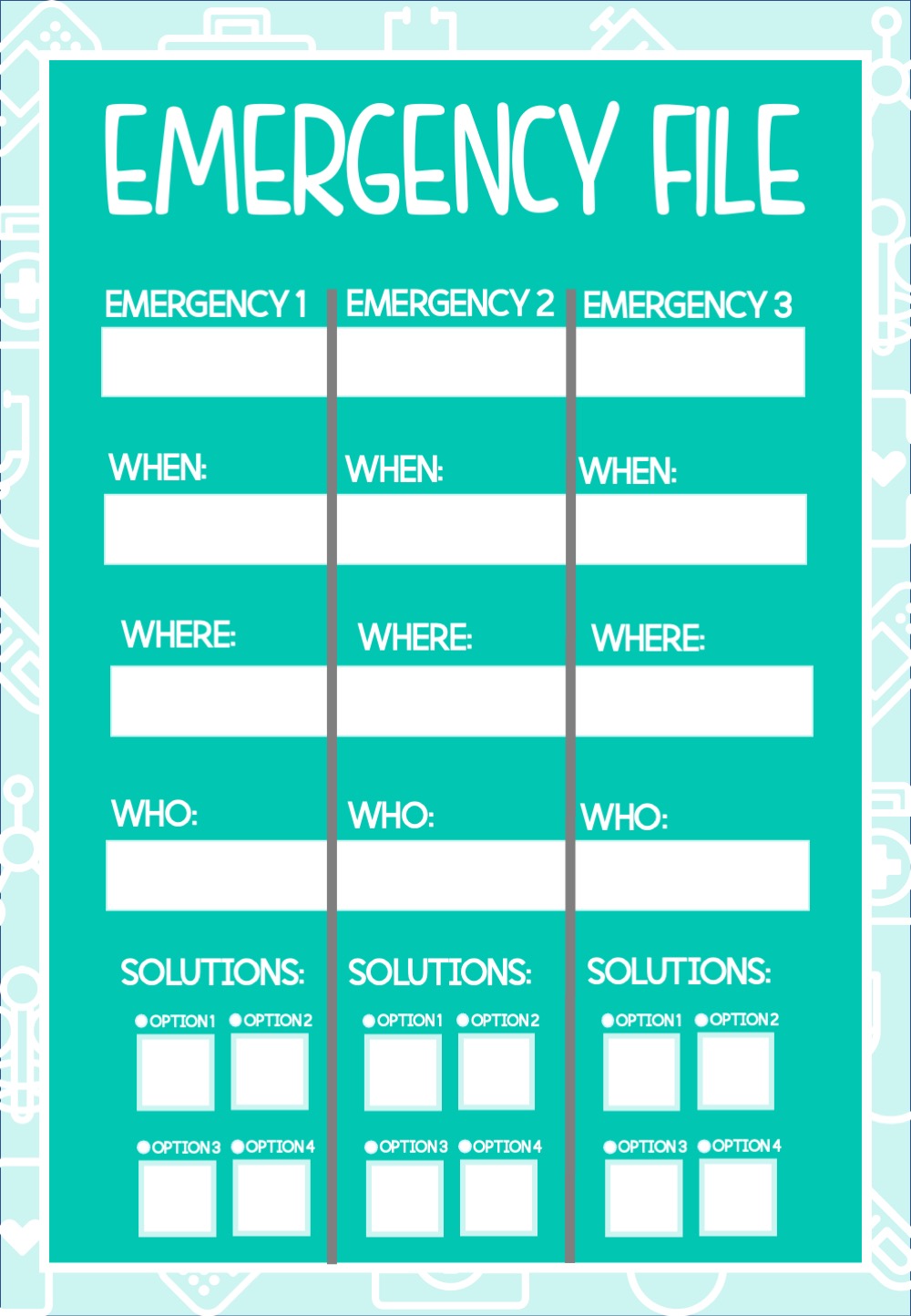 Emergency file