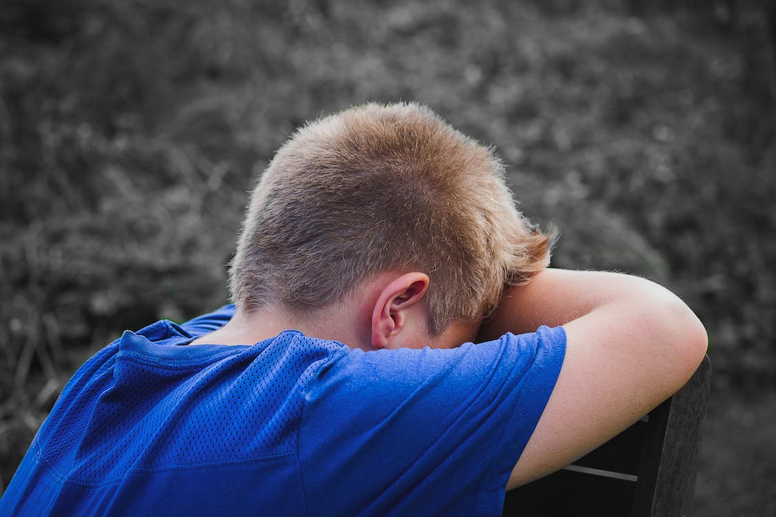 Kid crying