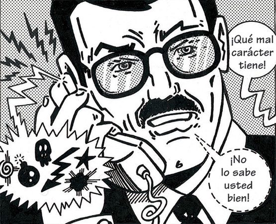 Viñeta de un cómic