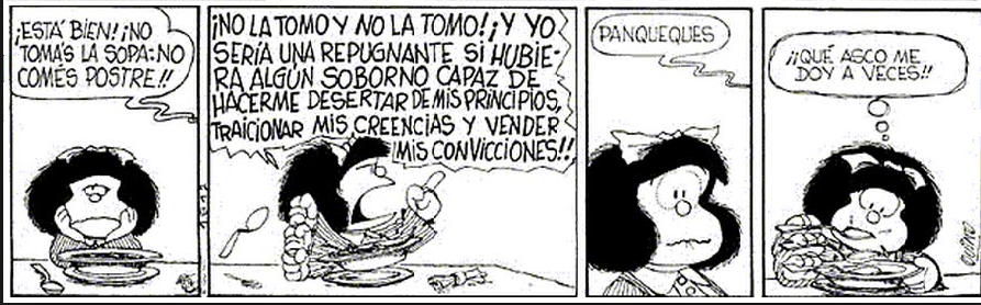 Viñeta de Mafalda