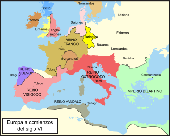 Europa en el siglo VI