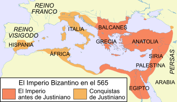 Las conquistas de Justiniano