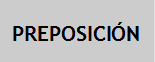 Preposición