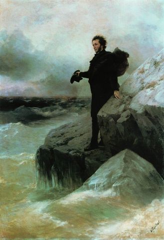 "El adiós de Pushkin al mar"