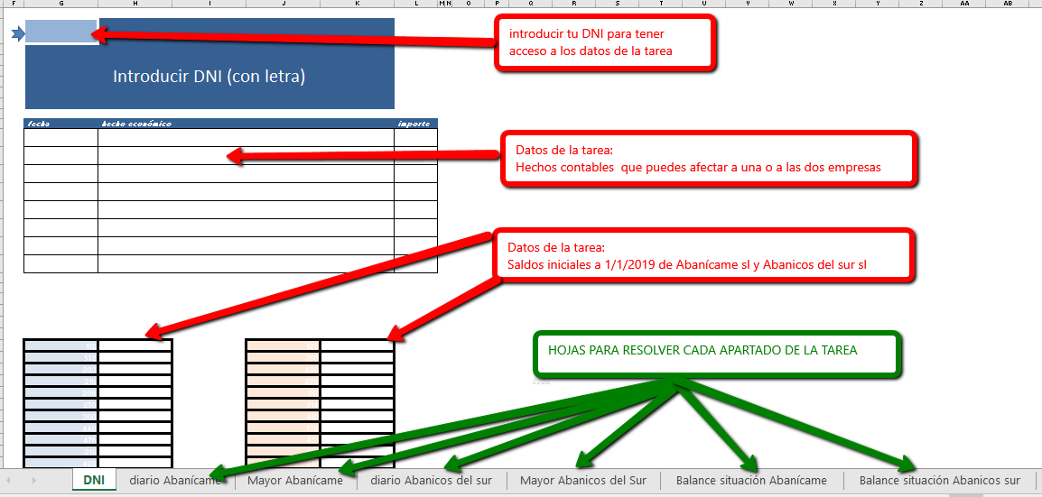 Estructura plantilla tarea
