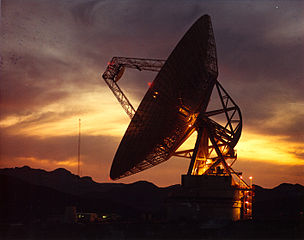 Imagen de antena en Goldstone