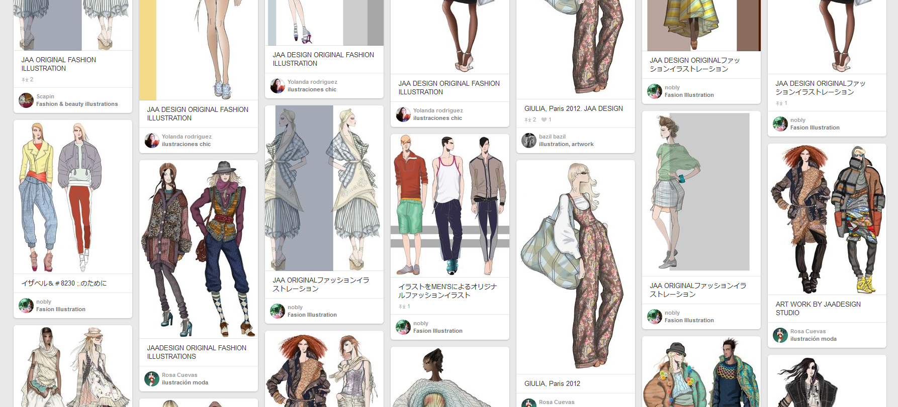 ejemplo pinterest maniqui