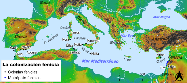 Colonización fenicia