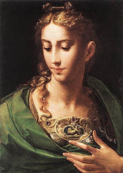 Atenea, Parmigianino